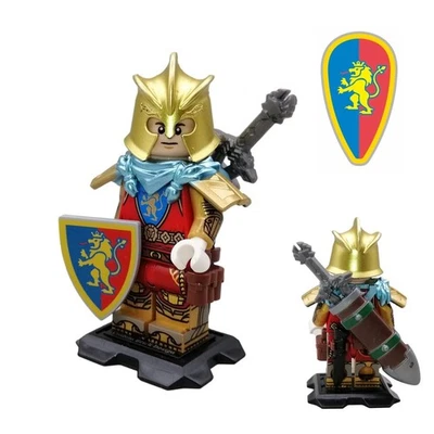 Löwenritter Prinz Jorah Löwenherz - veredelte LEGO® Figur v. Custom Brick Design