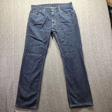 Levis 559 Jeans Mens 36x34 Blue Denim Relaxed Straight Leg Medium Wash Casual