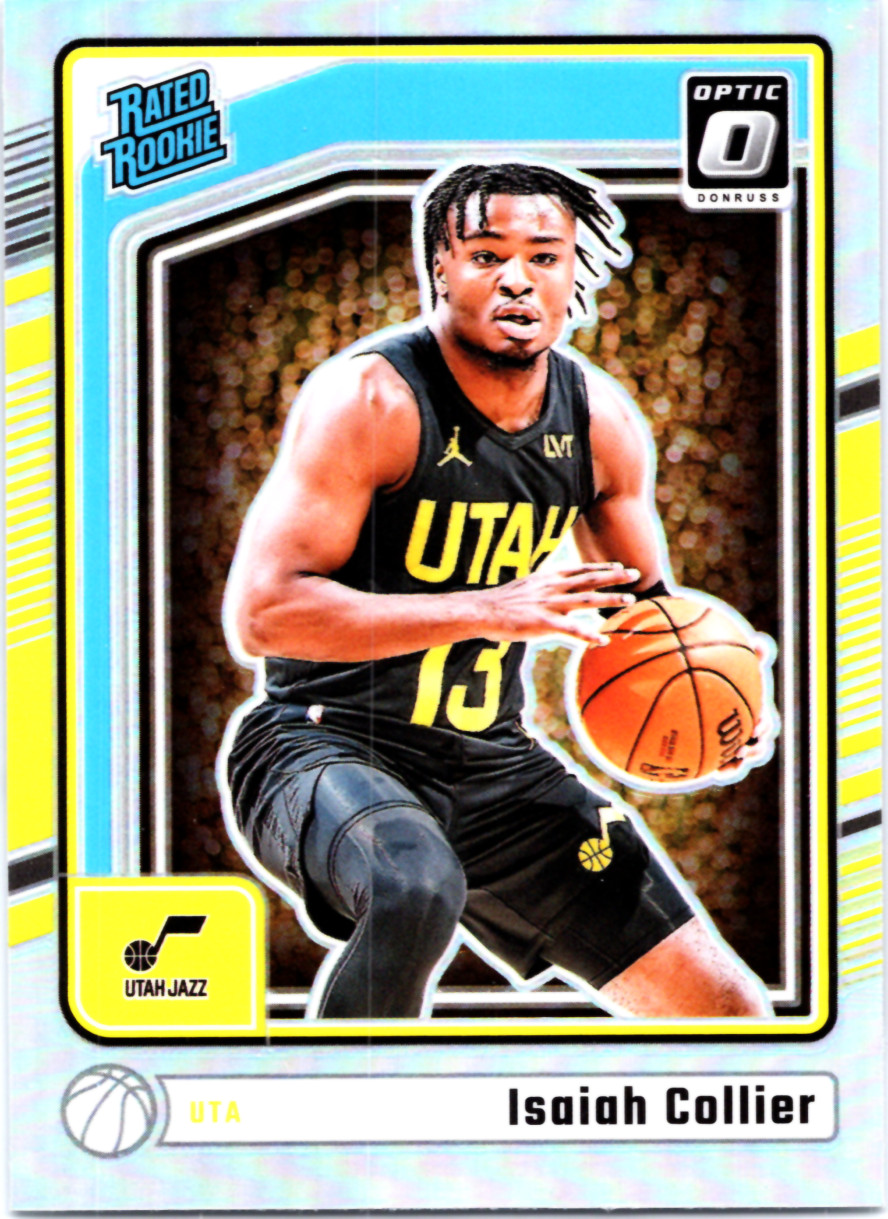 2024-25 Panini Donruss Optic - Isaiah Collier #295 Holo Prizm (RC)