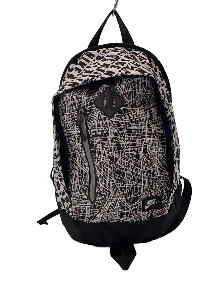 Nike Backpack Polyester Wht Allover Pattern Ba473… - image 1