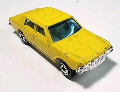 Vintage Yatming Fast Wheel #1018 Yellow Opel Admiral 1/64 Diecast/Plastic HTF