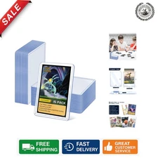 15 Clear 3x4 Inches Card Sleeves - Durable Toploaders for Your Card Collection