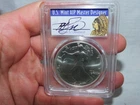 2021 $1 American Silver Eagle Type 2 PCGS MS70 THOMAS CLEVELAND First Strike..