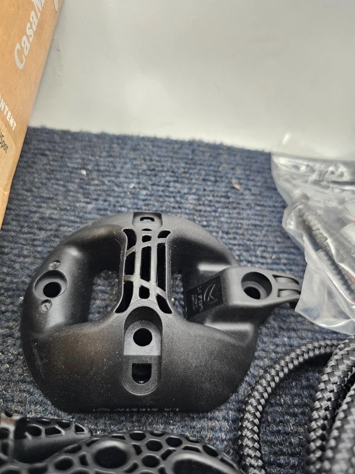 Sistema de montaje de hamaca de suspensión multiusos cuerda universal negra LA SIESTA Foto 3 de 4