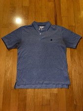 Brooks Brothers Polo Shirt 1818 Men's Performance Blue Original Fit Medium M