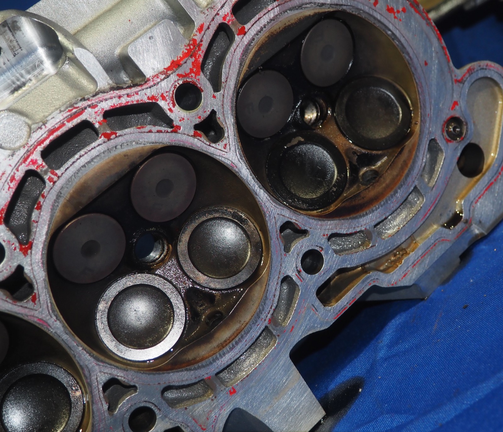 2014 2015 Audi RS7 RS6 CRD CRDB Left 5-8 Engine Cylinder Head W/Camshafts 37K Mi