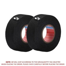 2 Rolls 50Ft Automotive Wire Harness Cloth Tape Heat Resistant Noise Dampening