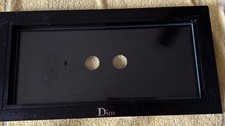Christian Dior Black Lacquer Display Tray 7 X...