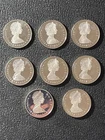 8-1985 National Parks Silver Canadian Dollar Proof 50% Silver Coin LOT
