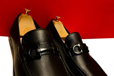 Men\'s Salvatore Ferragamo Classic Black Bit Strap Loafers Size 7.5 - $995 retail f1c570a8-a8e9-4fa1-9468-  main image 3