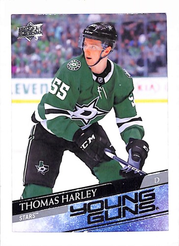 Thomas Harley [Clear Cut UD Exclusives] #227 2020 Upper Deck card