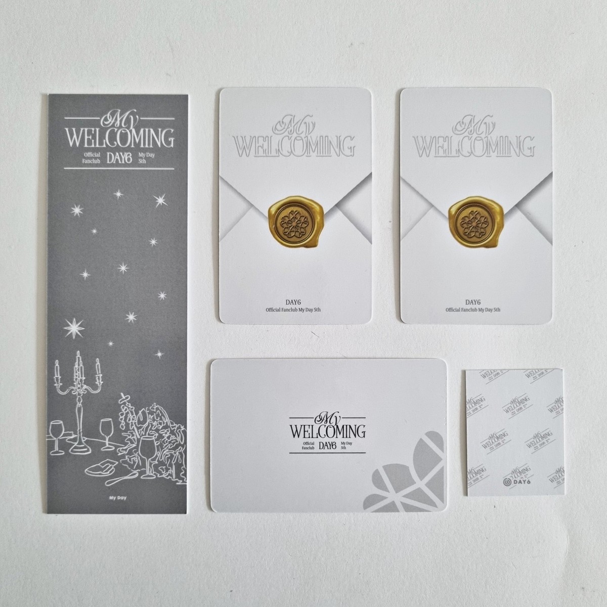DAY6 My Day 5th Official Fanclub My Welcoming Membership Kit
