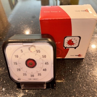 Time Timer  Original 3'' 60 minutes visual Small Mini timer countdown timer New