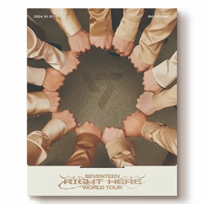 SEVENTEEN [RIGHT HERE] WORLD TOUR IN CINEMAS/D.Code+Buch+3 Foto+13 Karte+etc
