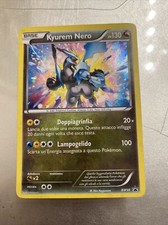 Carta pokemon Kyurem Nero BW58 2012 Ottime Condizioni ITA