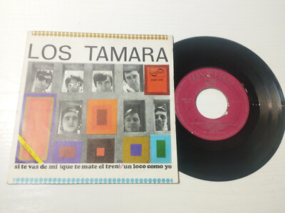 Los Tamara Si Te Vas De Mi 1970 OOX-216 Zafiro - Single LP Vinilo 7'' VG/VG
