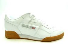 Reebok Workout classic Hommes White Carbon CN2126 MEN SHOES SIZE 8