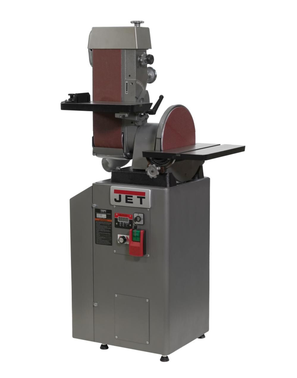 Ленточно-дисковая шлифовальная машина Jet J-64812Vs 6 X 48 X 12 с регулируемой скоростью вращения 598690₽