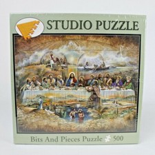 Bits and Pieces The Last Supper 500 Piece Studio Puzzle by Ruane Manning - NIB