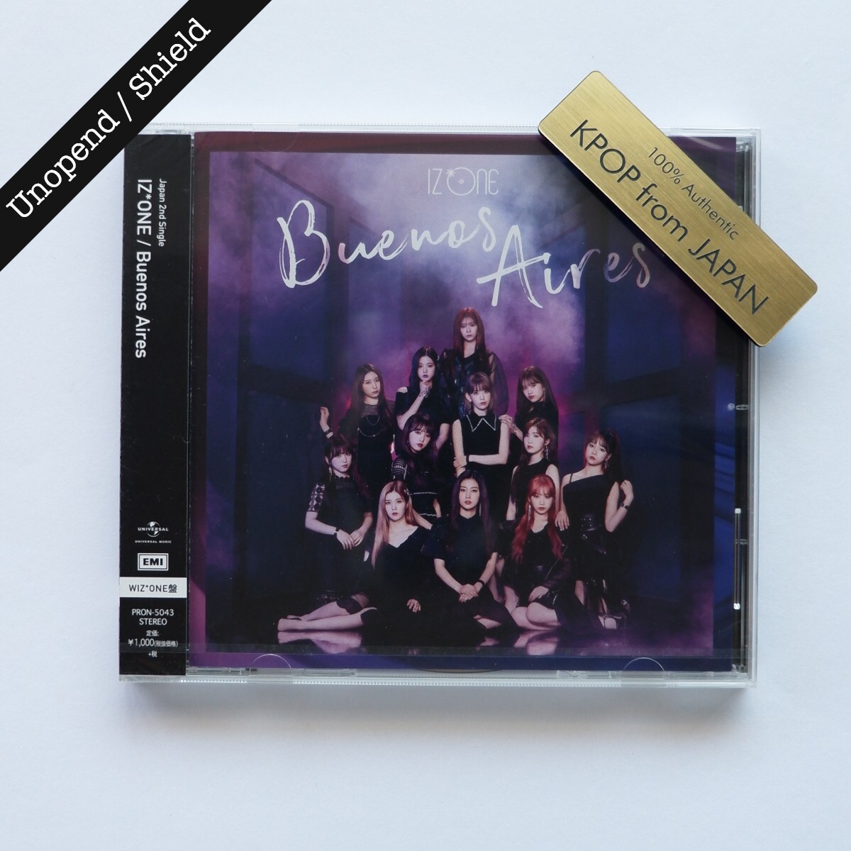 Unopened IZ*ONE Twelve / Buenos Aires WIZ*ONE ver. SET Japan FC