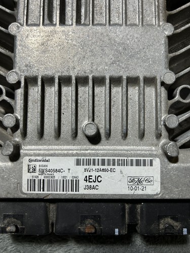 ECU CALCULATEUR MOTEUR FORD 1.4L 5WS40584C-T 8V21-12A650-EC SID206 A DÉCODER - Imagen 2 de 4