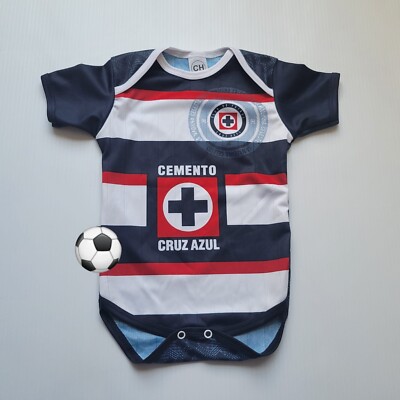 Cruz Azul baby Jersey Portero futbol jumpsuit bebe