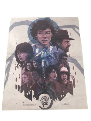 BAM BOX POPKULTUR EXCLUSIVE STRANGER THINGS LIMITED EDITION 8x10 MIT C.O.A