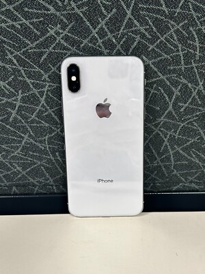 Apple iPhone X - 256GB - Silver (AT&T) A1901 | eBay
