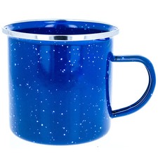 ASR Outdoor 11.75oz Stainless Steel and Enamel Coffee Mug Camping Essentials, Cl