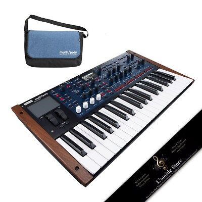 KORG multi/poly multi poly ANALOG MODELING SYNTHESIZER Keyboard 37 Key Gig Bag