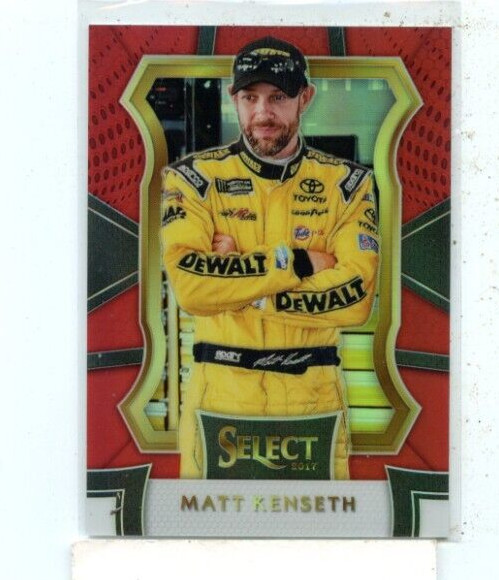 MATT KENSETH 2017 Panini Select Racing NASCAR RED Parallel #D /99