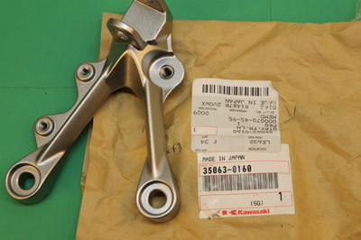 NOS KAWAKASI ZX600R9F ZX600RAFA STAY FR LH F.S PART# 35063-0160 | eBay