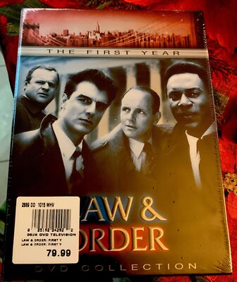 Law & Order - The First Year (DVD, 2002, 6-Disc Set) Sealed | eBay