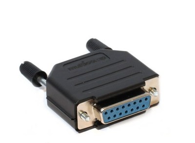 DA15 D-Sub Vollmetall-Leitungsstecker RS232 – 15- Produktbild-Vorschau 2