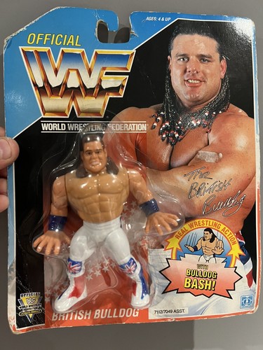 wwf hasbro British bulldog Moc...