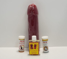 RITUAL VELA PENE ROJO KIT AMARRE SEXUAL/MATERIALES E INSTRUCCIONES INCLUIDAS !!