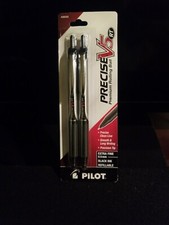 New Precise V5 RT Retractable Rolling Ball Pens 0.5mm Extra Fine Black