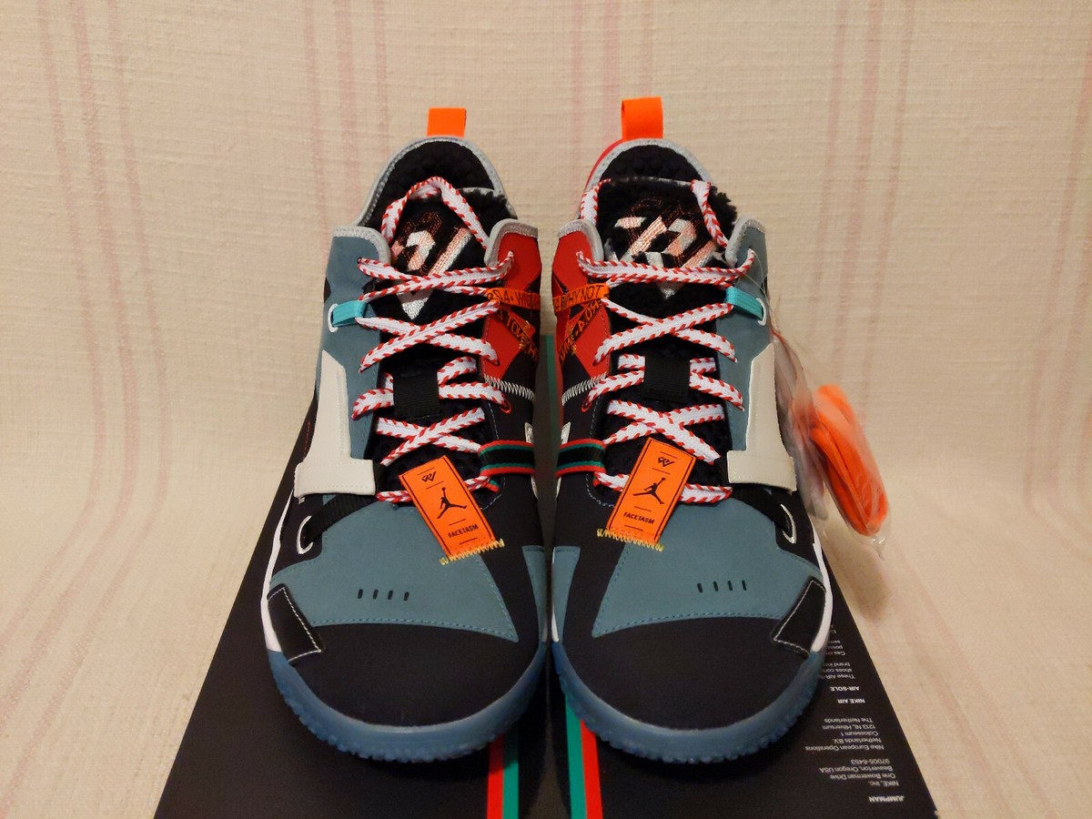 Nike Jordan Why Not Zer0.4 PRM Facetasm Black Blue DC3665 001