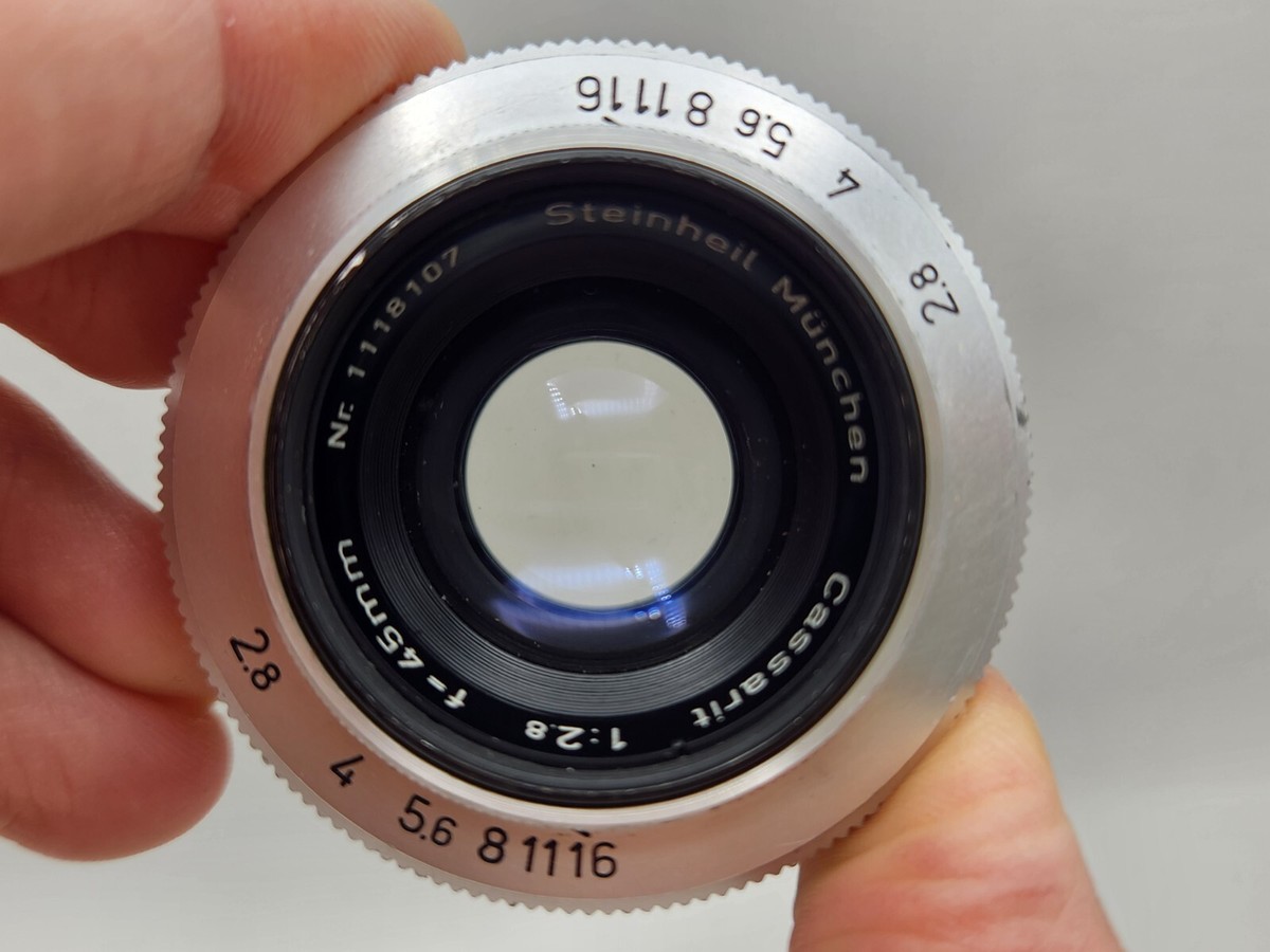 カメラBRAUN Paxette ＋シュタインハイルF2.8 50mm