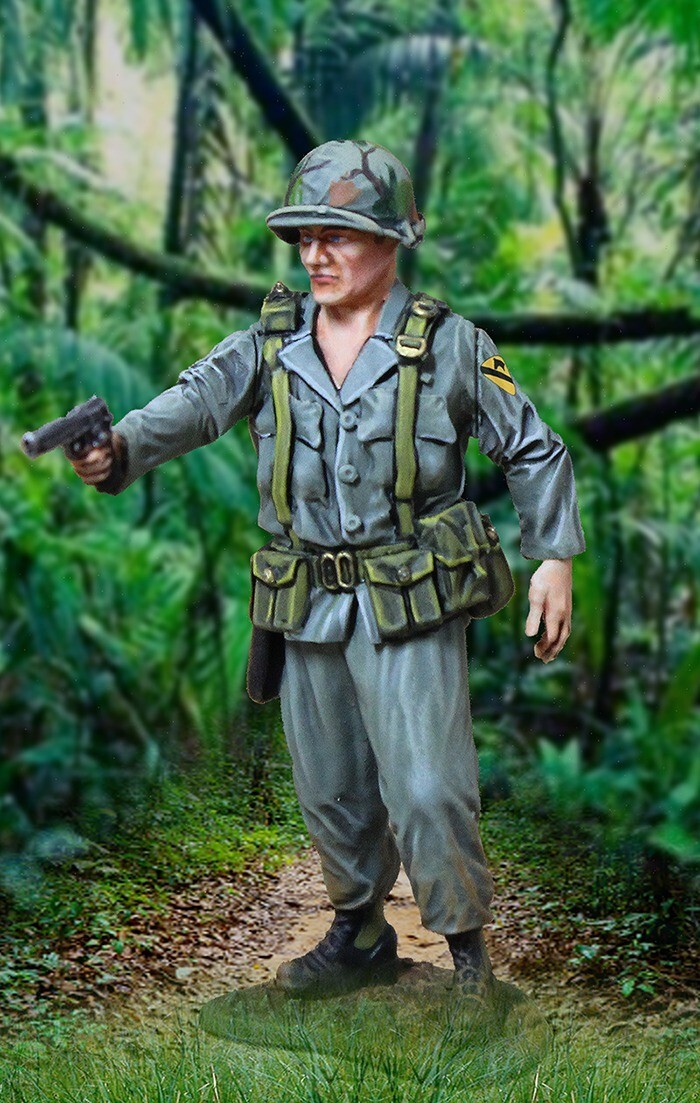 COLLECTORS SHOWCASE VIETNAM WAR CS01200 SGT MAJOR BASIL