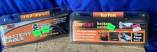 Ever Start Top Post Battery Cable 10 inch 4 Gauge Made in USA Lot of 2