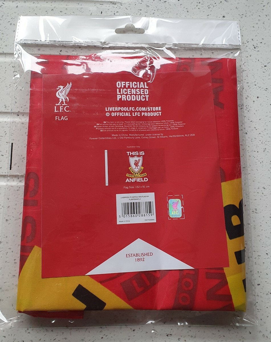 Poster Liverpool FC This Is Anfield - 28x43 Cm | Drapeau Emblématique | Impression Haute Qualité | Idée Cadeau