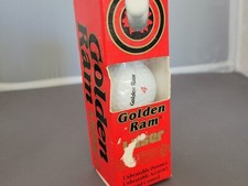 Vintage Golden Ram Laser Golf Balls 3 Pack