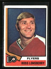 Ross Lonsberry 1974 Topps #144  Hockey Card