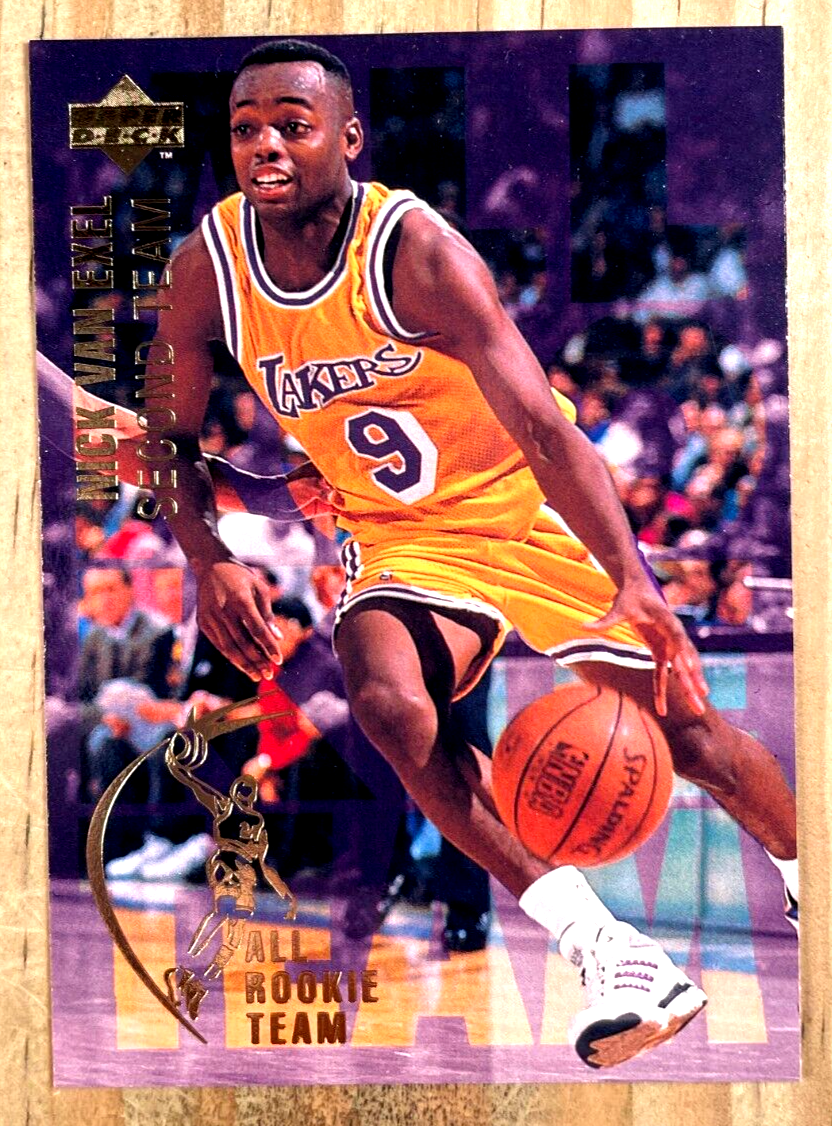 1994-95 UPPER DECK NICK VAN EXEL ALL-ROOKIE CARD#7 NM-MT LAKERS