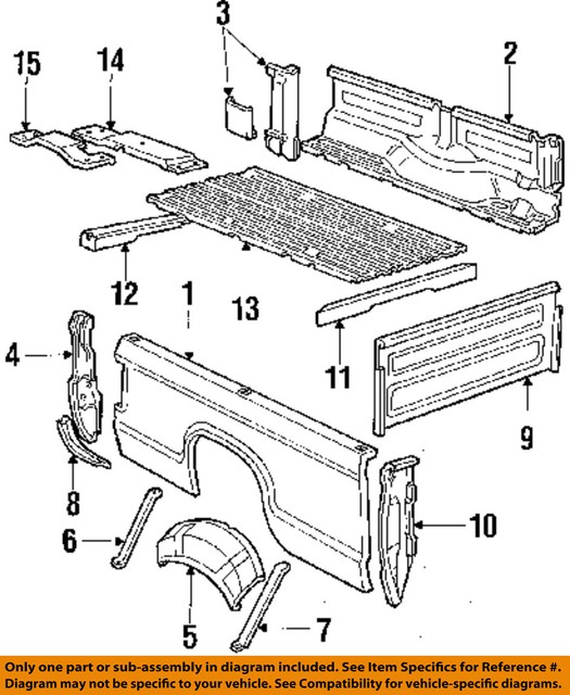 Ford Ranger Body Parts Diagram