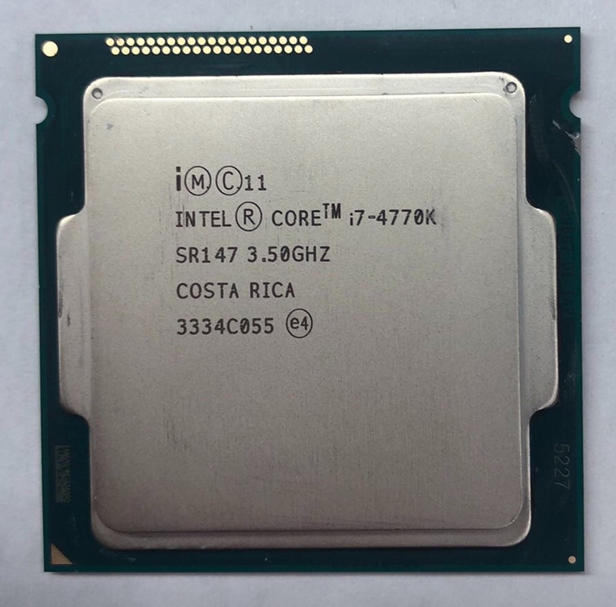 Intel Core i7-4770K 3.50GHz 4-core 8-thread 8MB LGA-1150 CPU