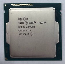 Processore CPU Intel Core i7-4770K 3,50 GHz 4-core 8-thread 8 MB LGA-1150