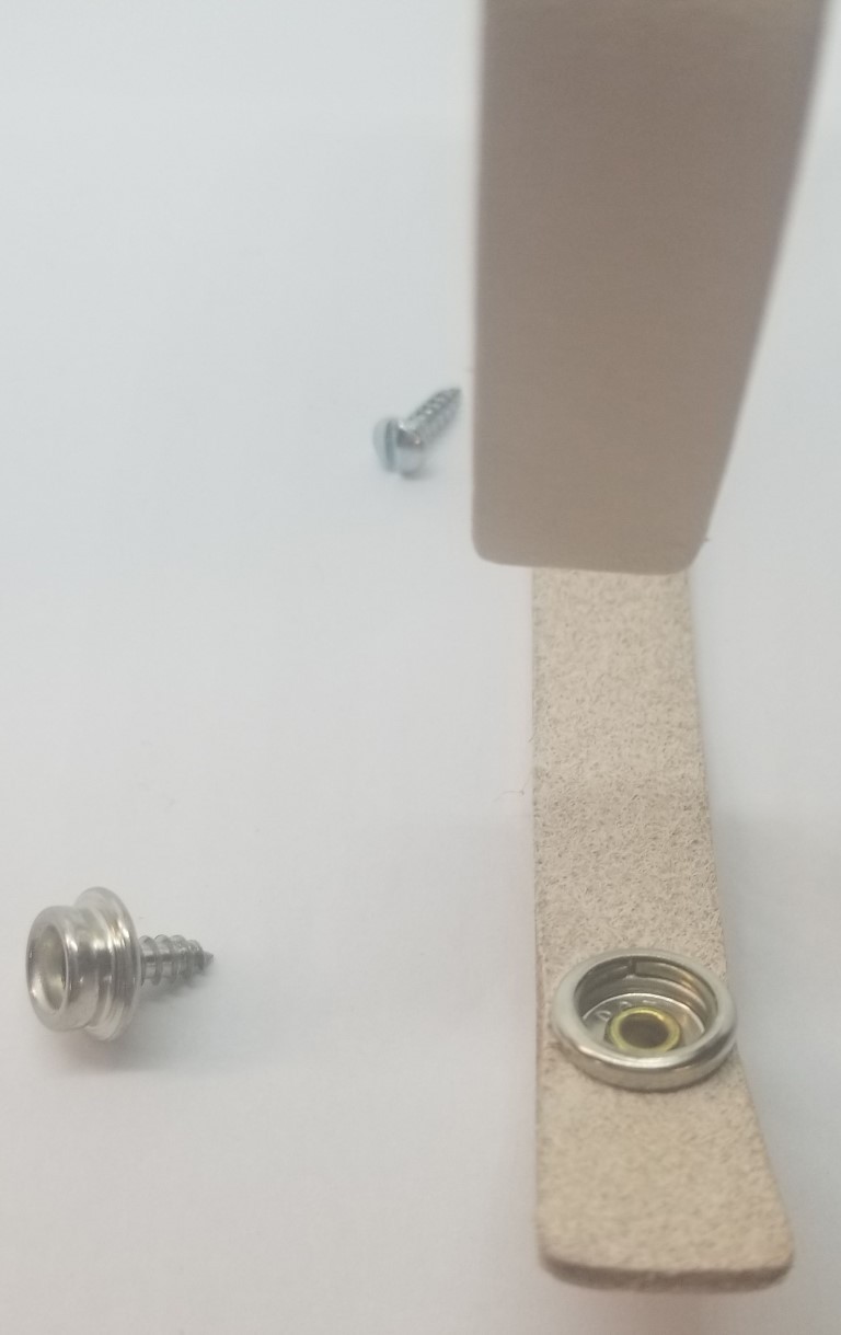 Natural Leather High Chair Safety Strap chair seat antique vintage baby