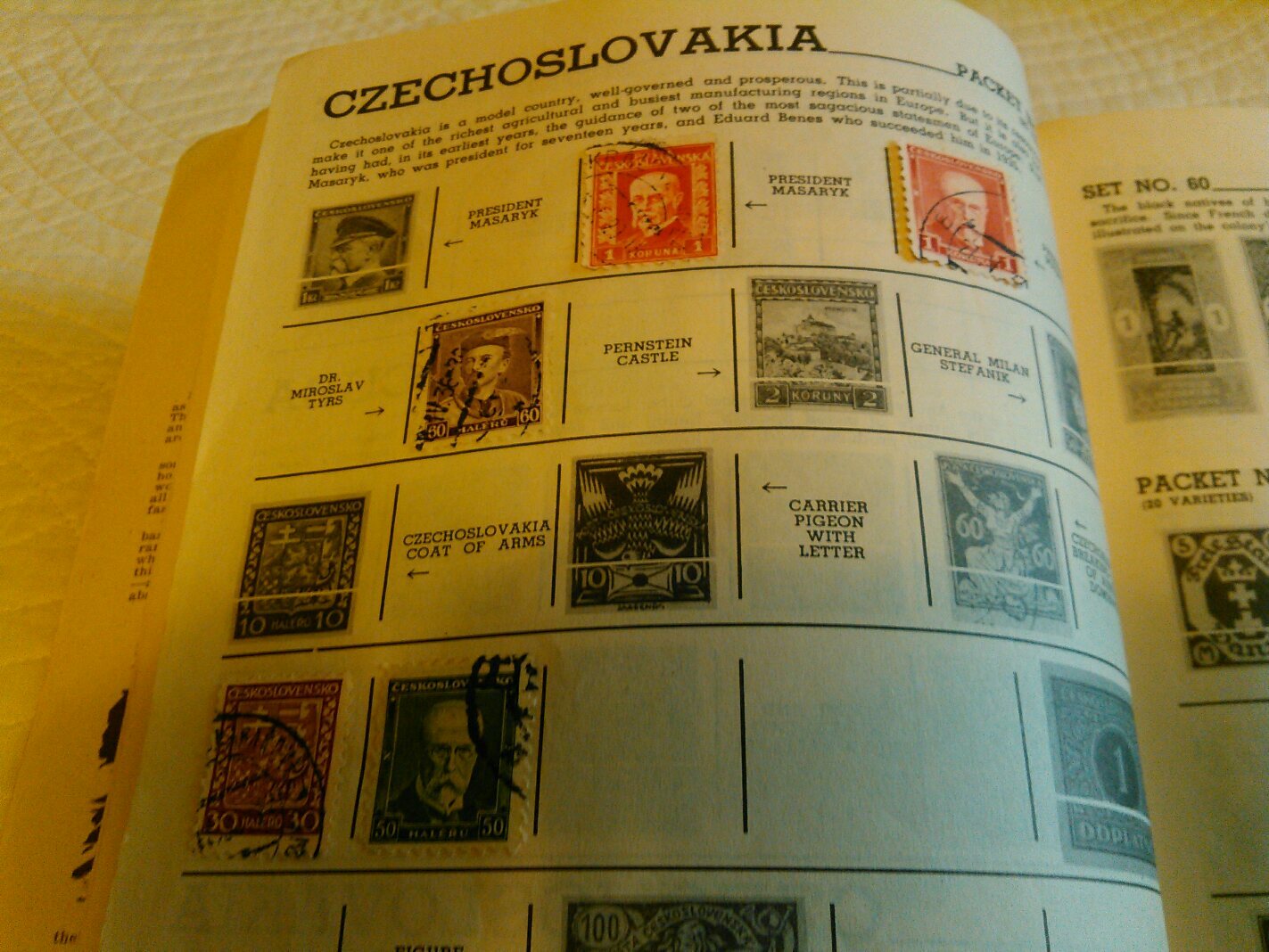 Brookfield WorldWide Stamp Album with stamps eBay